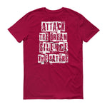 Men's Attack the Dream Silence the Haters short sleeve t-shirt - Deviant Sway