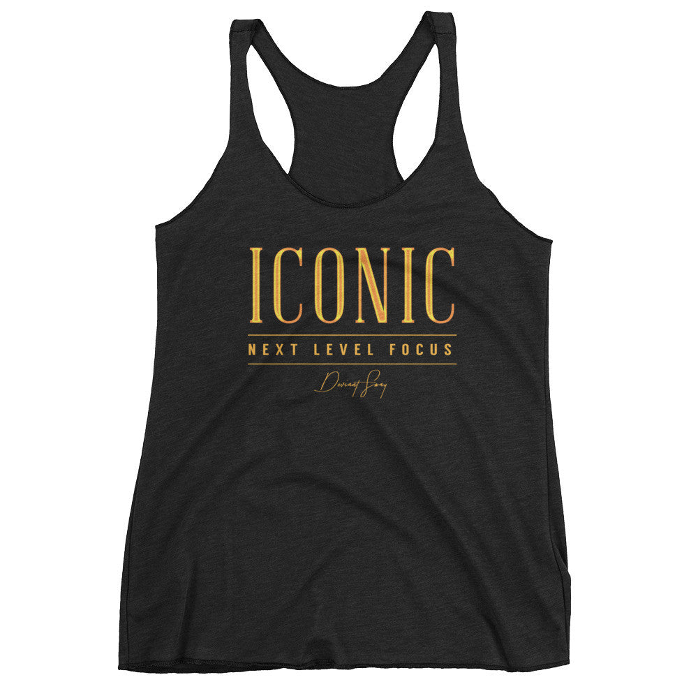 Women's ICONIC racerback tank - Deviant Sway
