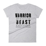 Women's Warrior Mentality Beast Execution short sleeve t-shirt - Deviant Sway
