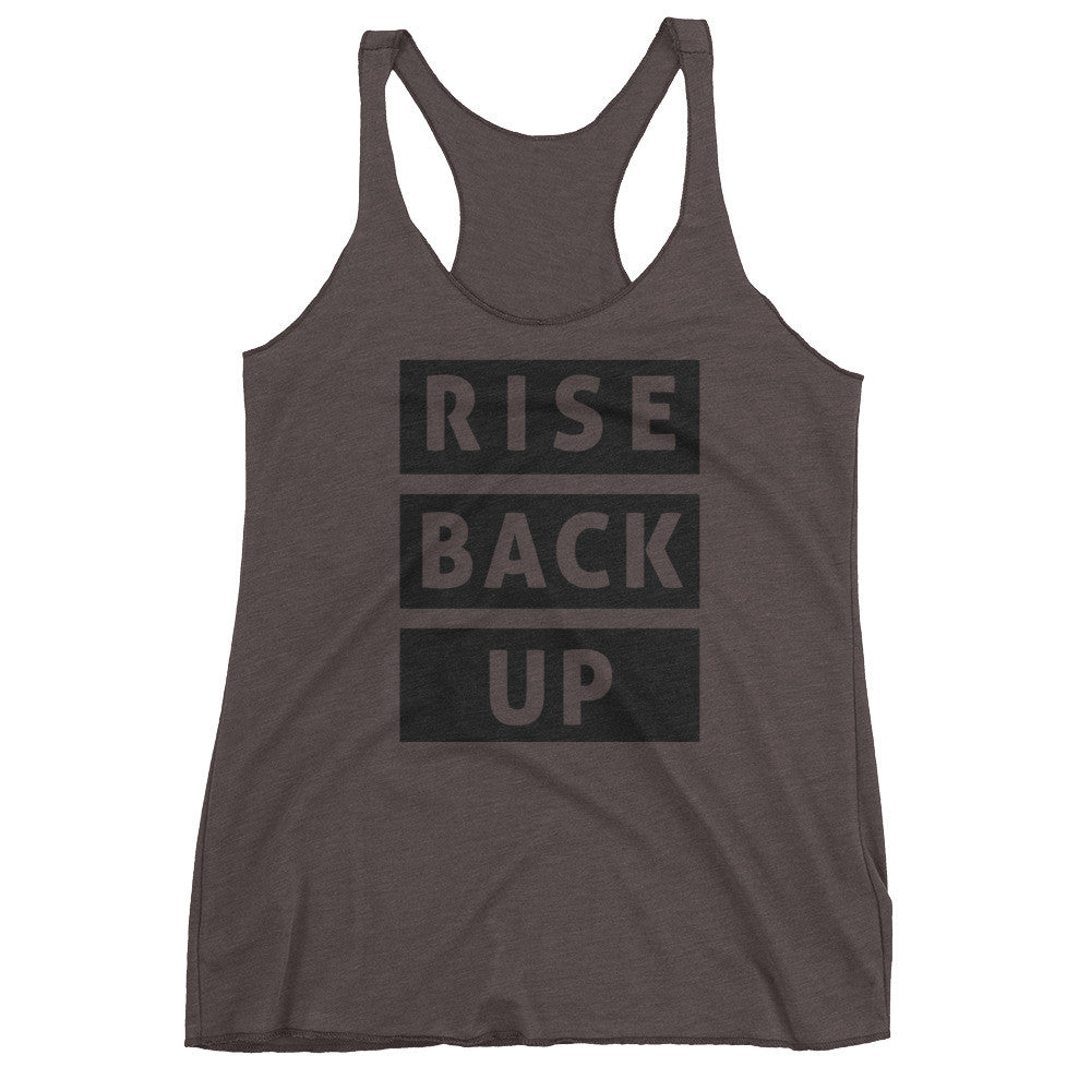 Women's Rise Back Up racerback tank - Deviant Sway
