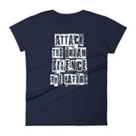 Women's Attack the Dream Silence the Haters short sleeve t-shirt - Deviant Sway