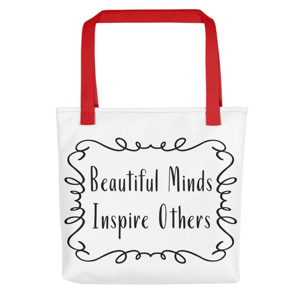 Deviant Sway Beautiful Minds Inspire Others Tote bag - Deviant Sway