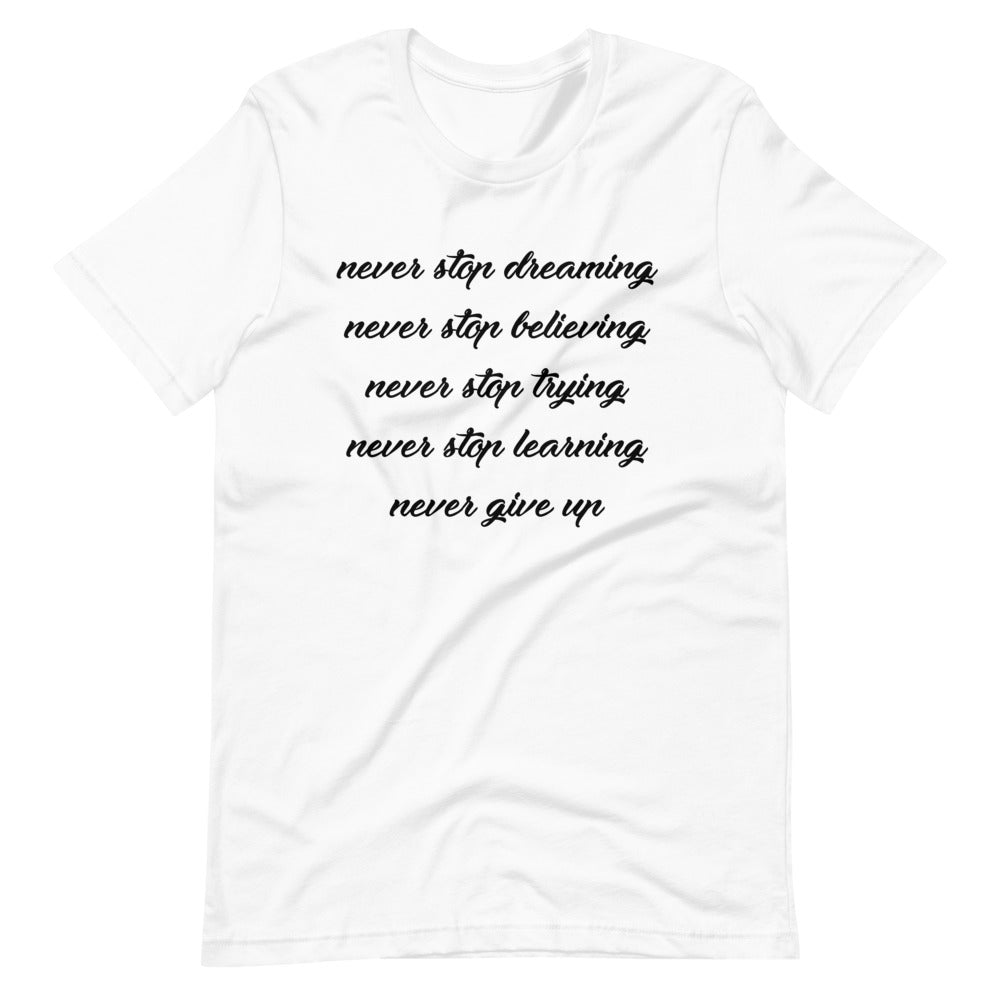 Women's Never Stop short sleeve T-Shirt