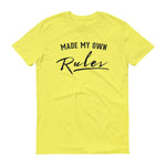 Men's Made My Own Rules short sleeve t-shirt - Deviant Sway