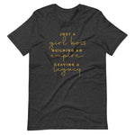 Women's Just a Girl Boss Building An Empire short sleeve T-shirt