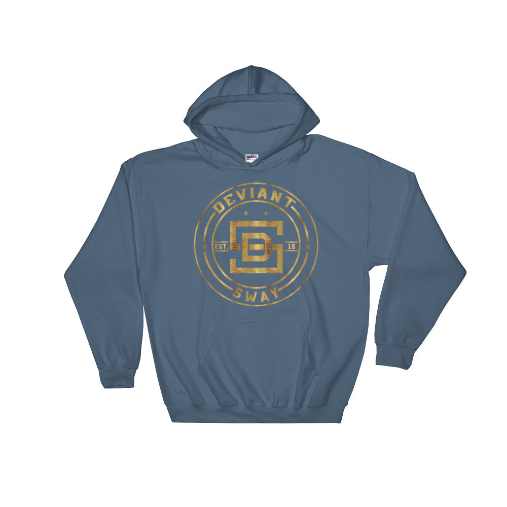 Deviant Sway Classic Vintage Gold Signature Pullover Hoodie - Deviant Sway