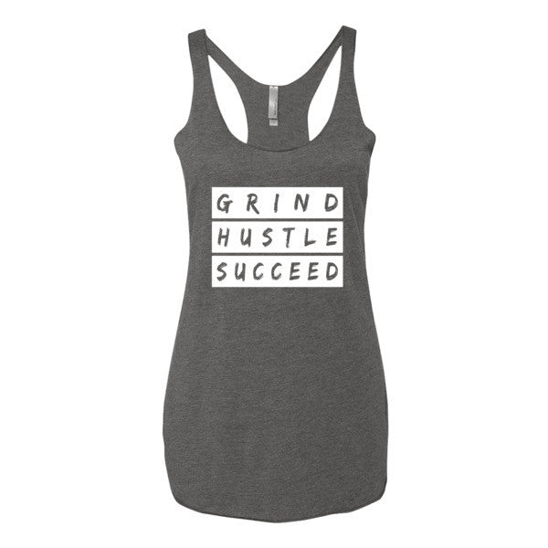 Women's Grind Hustle Succeed racerback tank - Deviant Sway