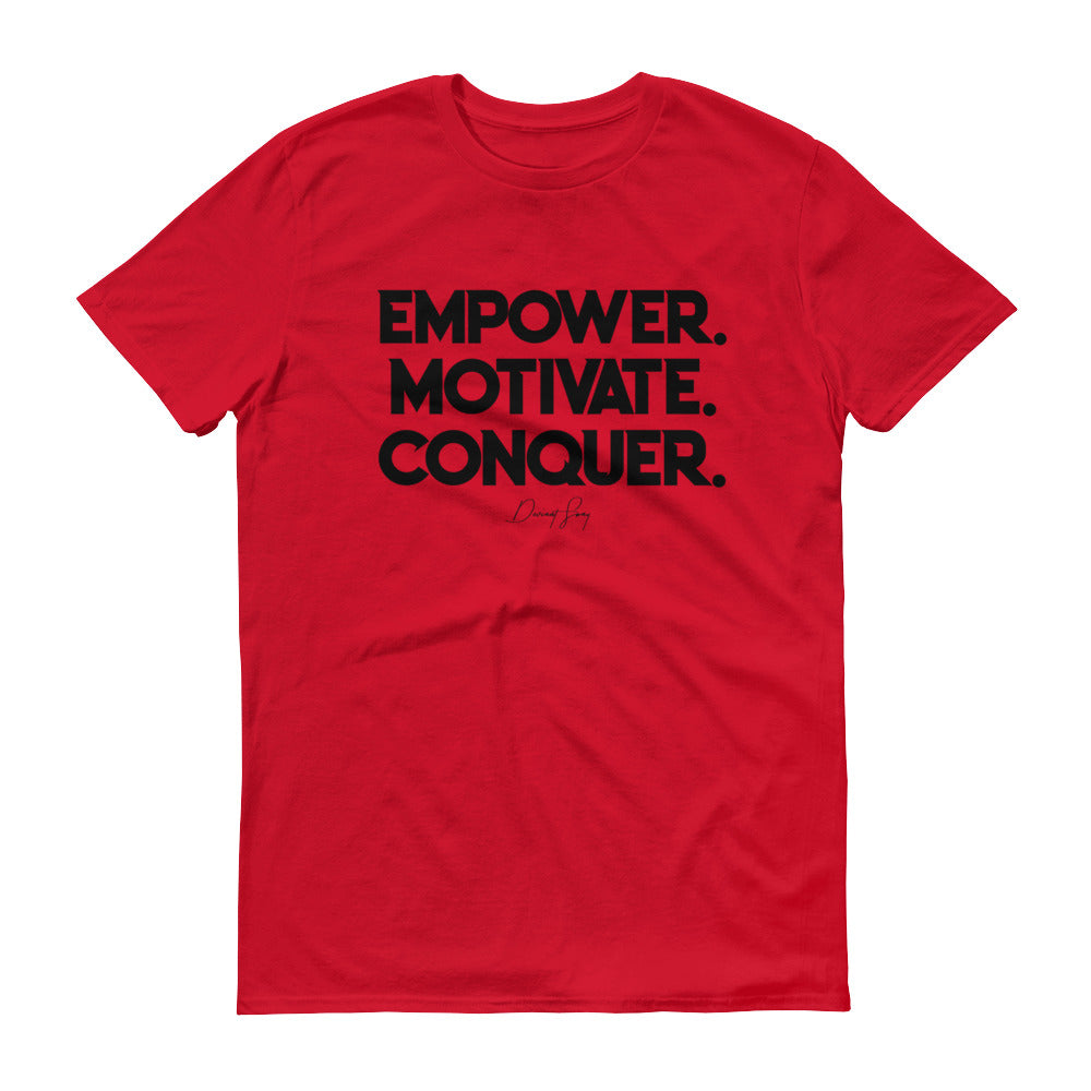 Men's Deviant Sway Empower Motivate Conquer Signature short sleeve t-shirt - Deviant Sway