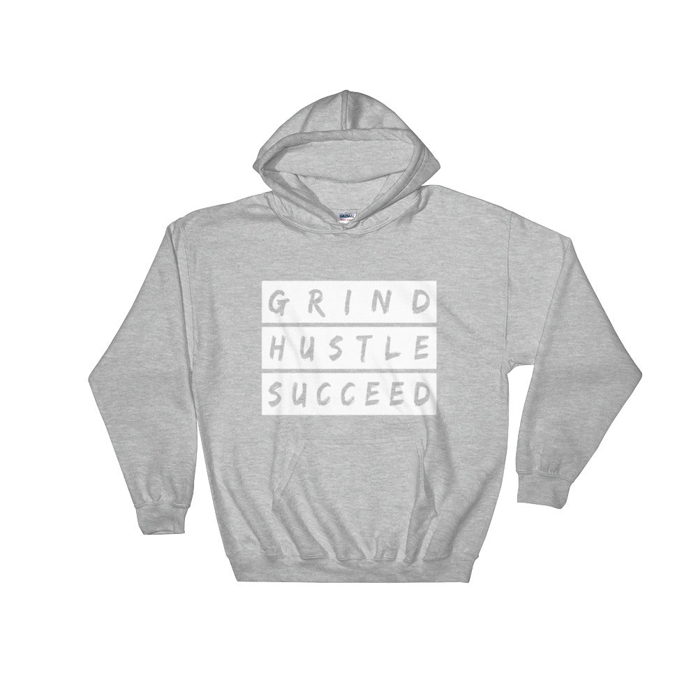 Grind Hustle Succeed Pullover Hoodie - Deviant Sway