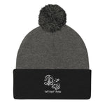 Deviant Sway Script Signature Knit Cap Beanie