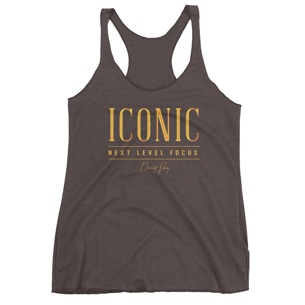 Women's ICONIC racerback tank - Deviant Sway