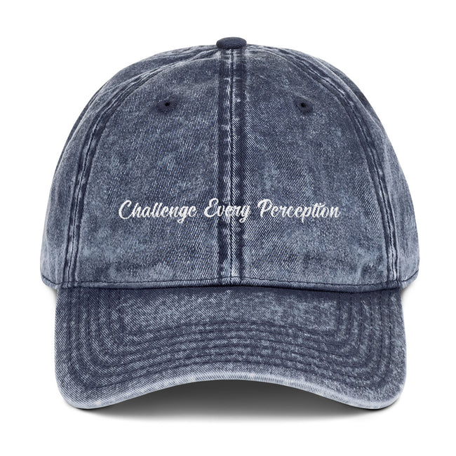 Challenge Every Perception Vintage Cap - Deviant Sway