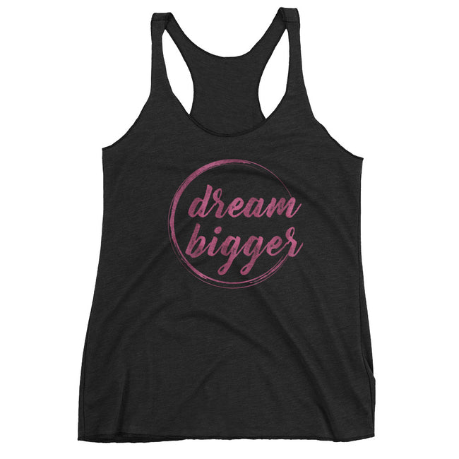 Women's Pink Dream Bigger racerback tank - Deviant Sway