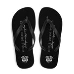Hustle Dream Impact Challenge Every Perception Signature Flip-Flops - Deviant Sway
