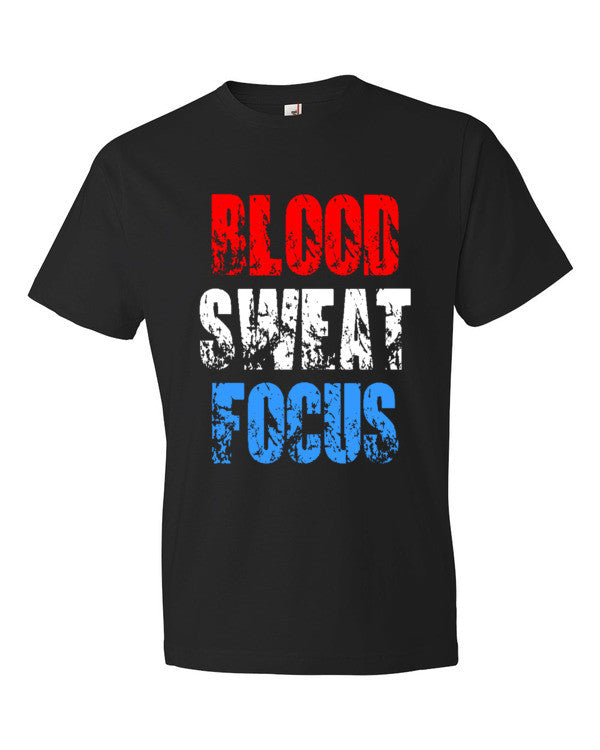 Men's Blood Sweat Focus short sleeve t-shirt - Deviant Sway