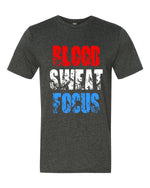 Men's Blood Sweat Focus short sleeve t-shirt - Deviant Sway