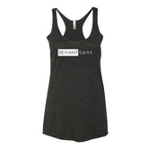 Women's Deviant Sway Signature Script racerback tank