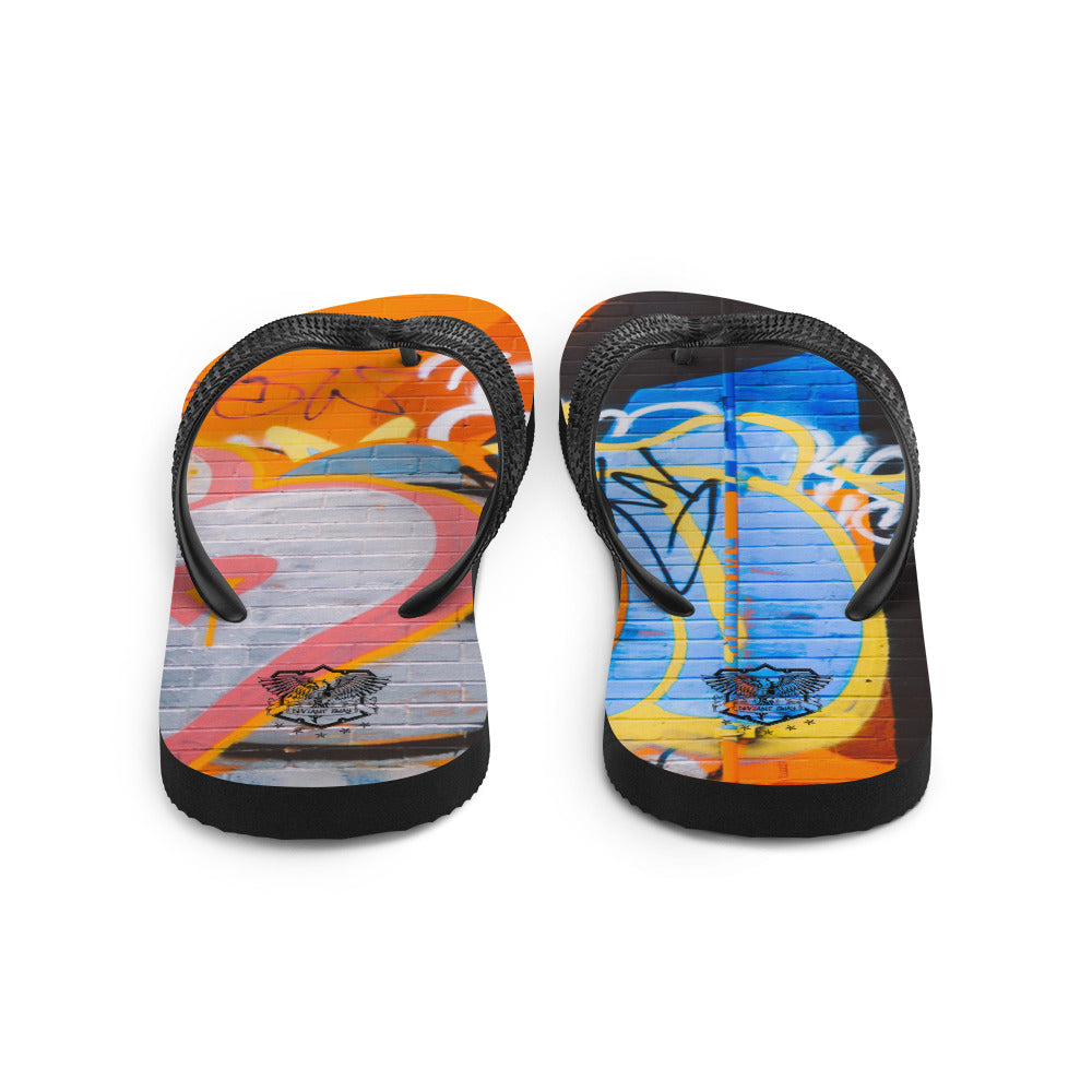 Graffiti Hope Flip-Flops - Deviant Sway