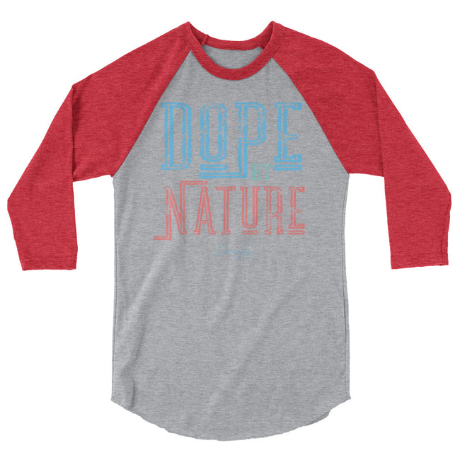 Dope by Nature 3/4 sleeve raglan shirt - Deviant Sway