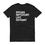 Men's Dream Different Live Deviant Signature short sleeve t-shirt