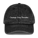Challenge Every Perception Vintage Cap - Deviant Sway