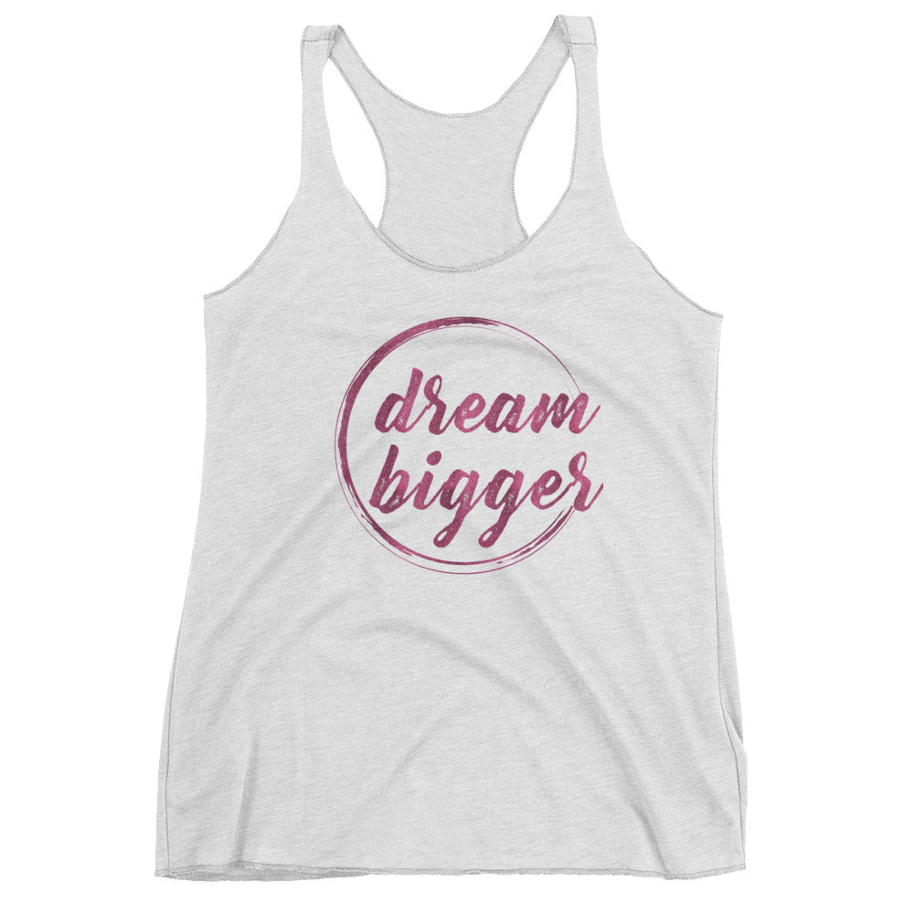 Women's Pink Dream Bigger racerback tank - Deviant Sway