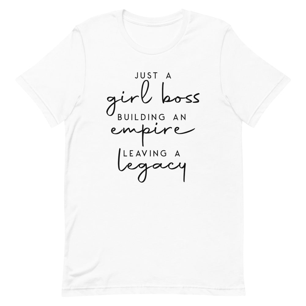 Women's Just a Girl Boss short sleeve t-shirt
