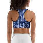 Women's Blue Escape Sports bra - Deviant Sway