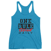 Women's One Rule Grind Daily racerback tank