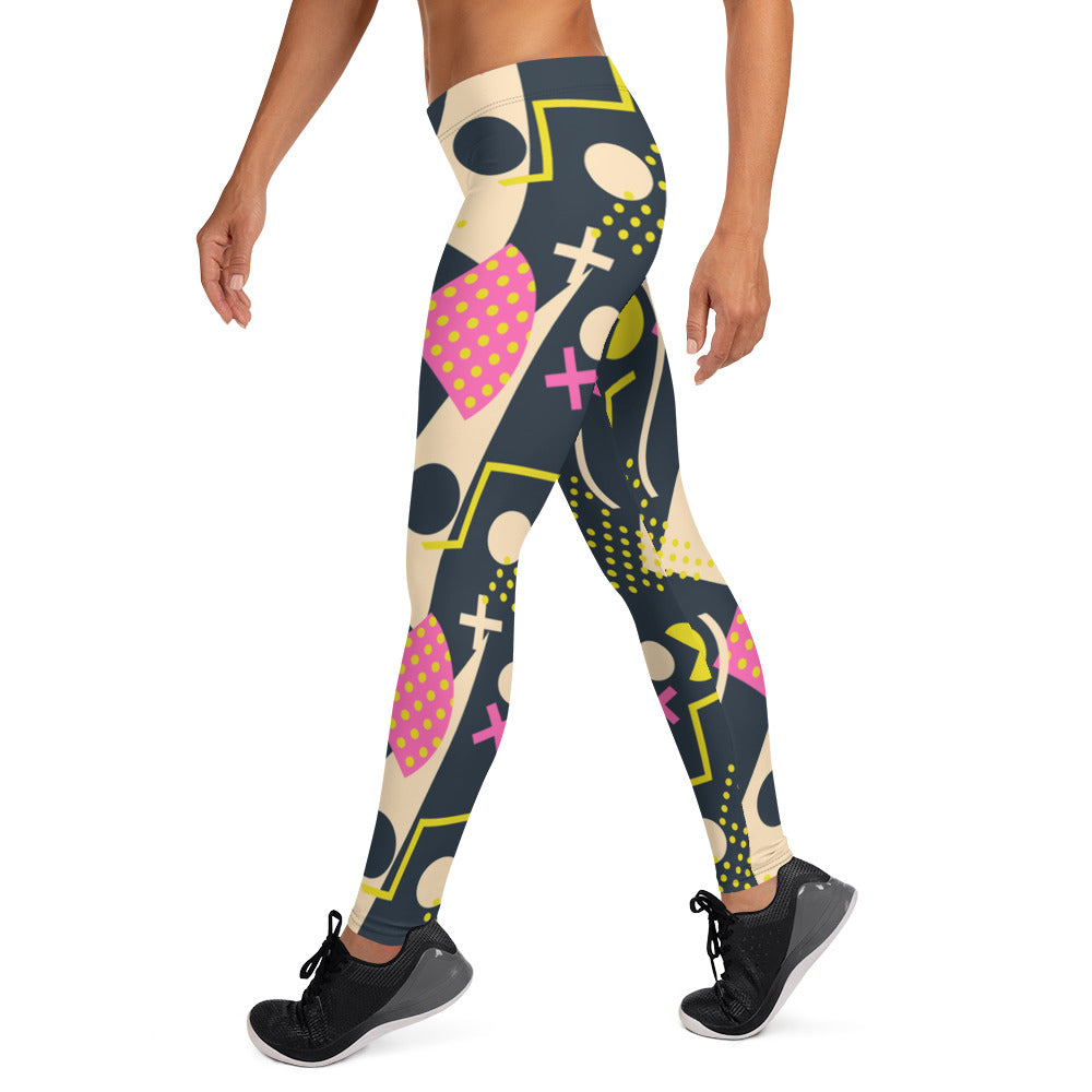 Women's Retro 80s Leggings - Deviant Sway