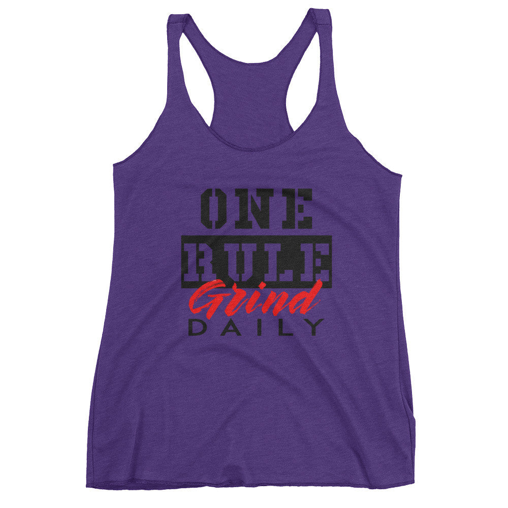 Women's One Rule Grind Daily racerback tank - Deviant Sway