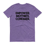 Men's Deviant Sway Empower Motivate Conquer Signature short sleeve t-shirt - Deviant Sway