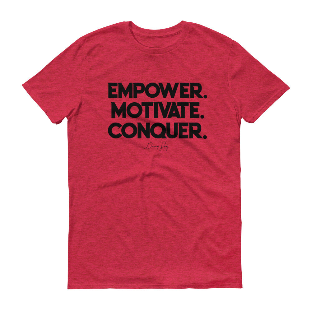 Men's Deviant Sway Empower Motivate Conquer Signature short sleeve t-shirt - Deviant Sway