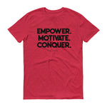 Men's Deviant Sway Empower Motivate Conquer Signature short sleeve t-shirt - Deviant Sway