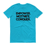Men's Deviant Sway Empower Motivate Conquer Signature short sleeve t-shirt - Deviant Sway
