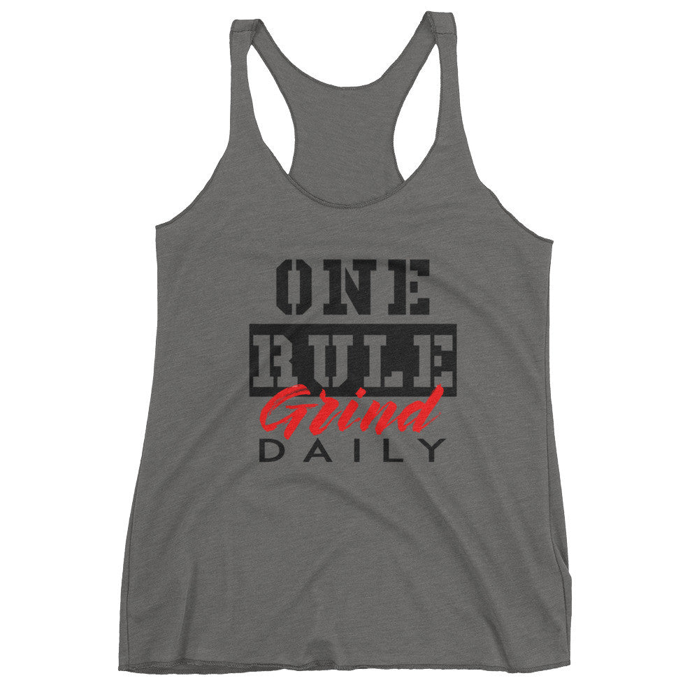 Women's One Rule Grind Daily racerback tank - Deviant Sway