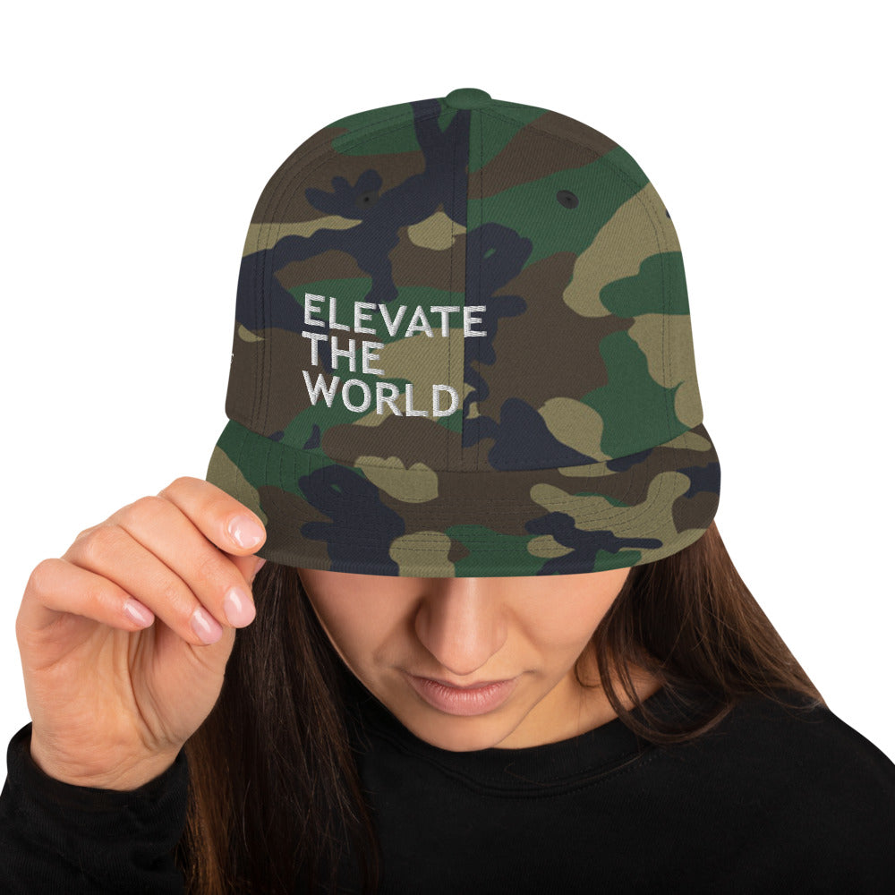 Elevate the World Snapback - Deviant Sway