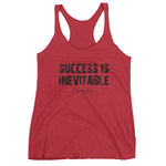 Women's Success is Inevitable racerback tank - Deviant Sway