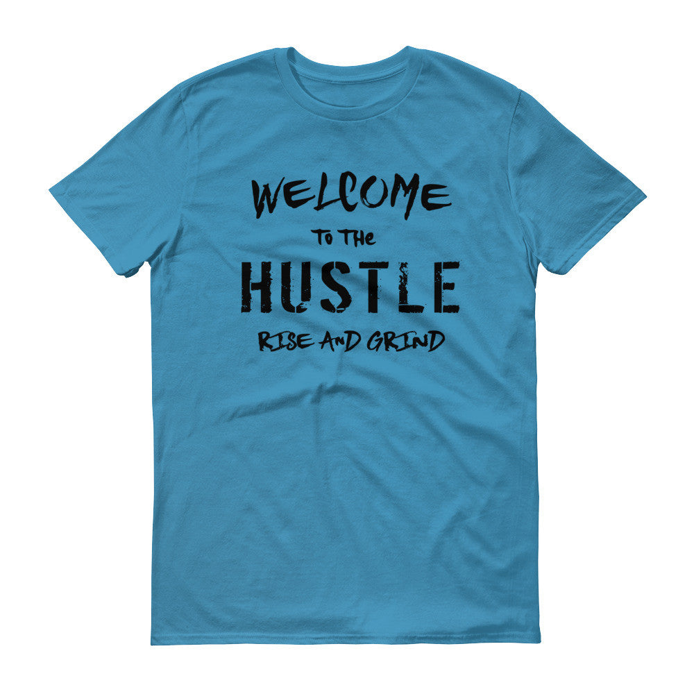 Men's Welcome to the Hustle short sleeve t-shirt - Deviant Sway