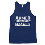 Men's Armed and Dangerously Creative Classic tank top - Deviant Sway
