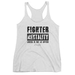 Women's Fighter Mentality racerback tank - Deviant Sway