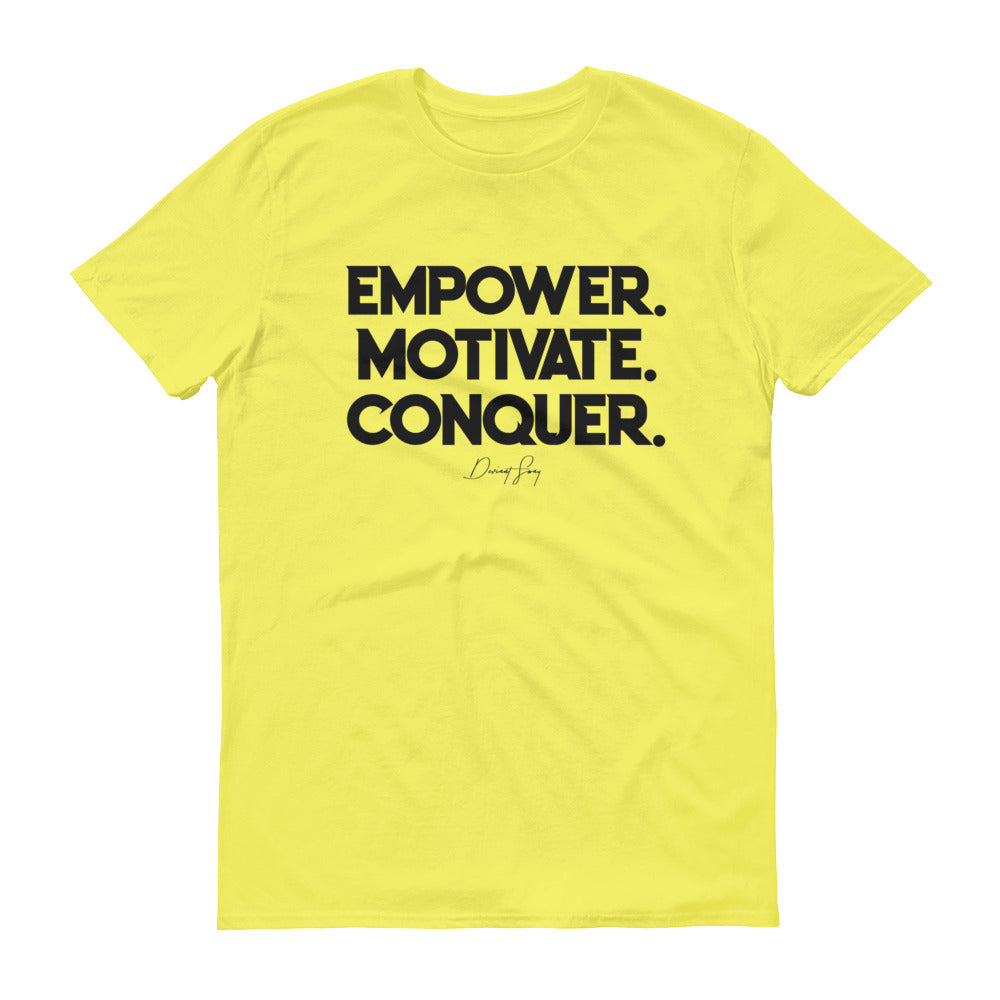 Men's Deviant Sway Empower Motivate Conquer Signature short sleeve t-shirt - Deviant Sway