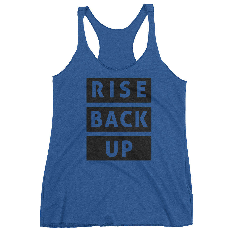 Women's Rise Back Up racerback tank - Deviant Sway