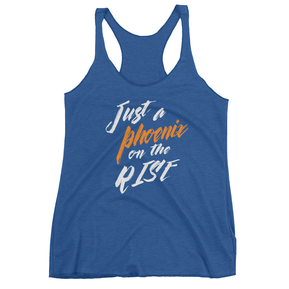 Women's Just a Phoenix on the Rise racerback tank - Deviant Sway