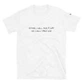 Unisex I Will Find a Way short-sleeve t-shirt