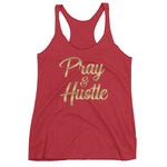 Women's Pray & Hustle racerback tank - Deviant Sway