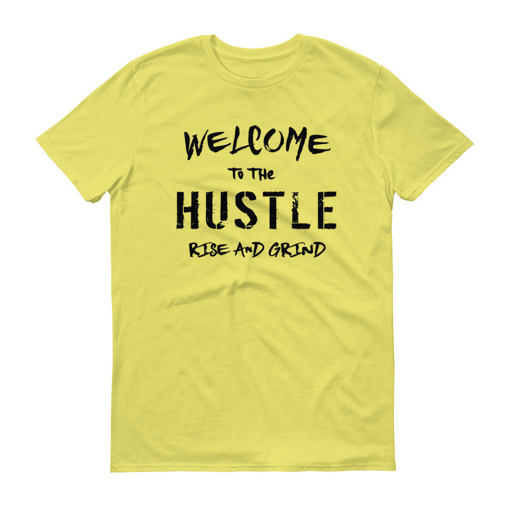 Men's Welcome to the Hustle short sleeve t-shirt - Deviant Sway