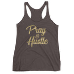 Women's Pray & Hustle racerback tank - Deviant Sway
