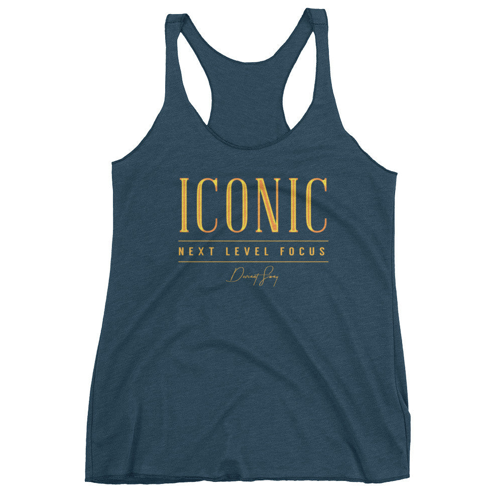 Women's ICONIC racerback tank - Deviant Sway