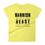 Women's Warrior Mentality Beast Execution short sleeve t-shirt - Deviant Sway